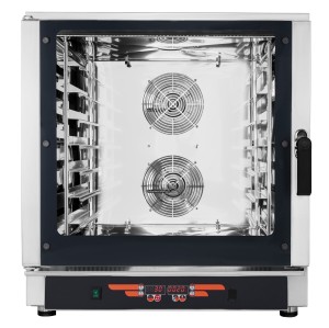 Piec konwekcyjno-parowy FED07 | 7xGN1/1 | 7x600x400 | sonda | 9 programów | 10,7kW | Resto Quality