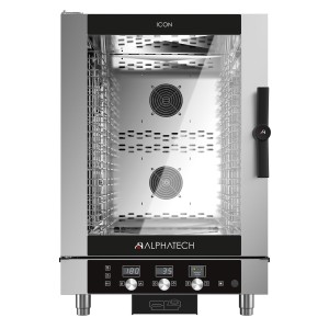 Piec konwekcyjno-parowy ICET101E | 10x GN 1/1 | 10x 600x400 | Alphatech by Lainox  | sterowanie elektroniczne | Resto Quality