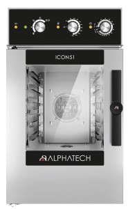 Piec konwekcyjno-parowy ICCM026E | 6x GN 2/3 | ICON51 Alphatech by Lainox  | sterowanie manualne | Resto Quality