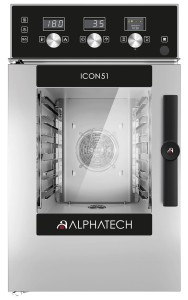Piec konwekcyjno-parowy ICCT026E | 6x GN 2/3 | ICON51 Alphatech by Lainox  | sterowanie elektroniczne | Resto Quality