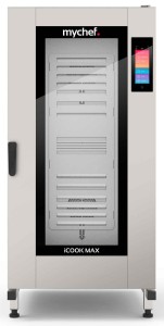 Piec konwekcyjno-parowy elektryczny | z wózkiem | automatyczny system myjący | 20xGN2/1 | 65,7 kW | 400 V | Mychef iCook MAX 202E | Resto Quality