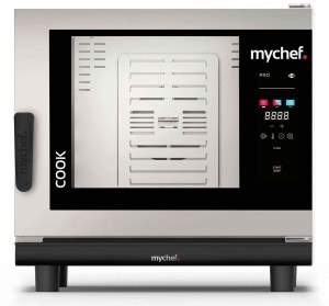 Piec konwekcyjno-parowy elektryczny | automatyczny system myjący | 6xGN1/1 | 9,3 kW | 400 V | Mychef COOK PRO 061E | Resto Quality