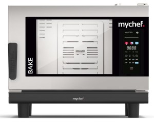 Piec konwekcyjno-parowy elektryczny | piekarniczo-cukierniczy | automatyczny system myjący | 4x600x400 |  7,3 kW | 400 V | Mychef BAKE MASTER 4E | Resto Quality