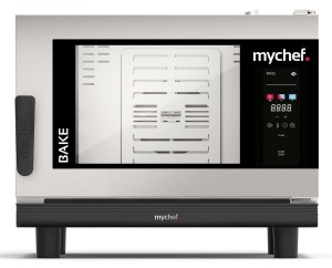 Piec konwekcyjno-parowy elektryczny | piekarniczo-cukierniczy | automatyczny system myjący | 4x600x400 |  7,3 kW | 400 V | Mychef BAKE PRO 4E | Resto Quality