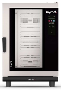 Piec konwekcyjno-parowy elektryczny | piekarniczo-cukierniczy | automatyczny system myjący | 10x600x400 |  18,9 kW | 400 V | Mychef BAKE PRO 10E | Resto Quality