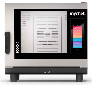 Piec konwekcyjno-parowy elektryczny | automatyczny system myjący | 6xGN1/1 | 9,3 kW | 400 V | Mychef iCook 061E TSC | System TSC - najwyższa stabilność temperatury | Resto Quality