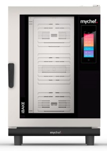 Piec konwekcyjno-parowy elektryczny | piekarniczo-cukierniczy | automatyczny system myjący | 10x600x400 |  18,9 kW | 400 V | Mychef iBake 10E TSC | System TSC - najwyższa stabilność temperatury | Resto Quality