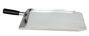 Szufelka aluminiowa z rantami bocznymi | 280x280 mm | QSAB | Resto Quality