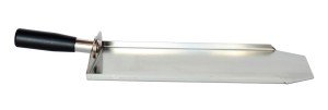 Szufelka aluminiowa z rantami bocznymi | 140x280 mm | QSAS | Resto Quality