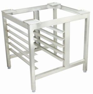 Podstawa pod piec konwekcyjny M04NEGNV | z prowadnicami na tace | Resto Quality