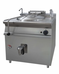 Kocioł warzelny elektryczny z grzaniem pośrednim | 12 kW | 80 l | 400V | 800x700x900 mm | RQLR-782E | Resto Quality