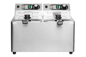 Frytownica elektryczna RQF8LV2 | podwójna  | 2x 8 l | 2x 3 kW | Resto Quality