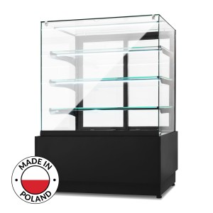 Witryna cukiernicza neutralna Dolce Visione Neutro Premium 900 | 900x670x1300 mm | Resto Quality
