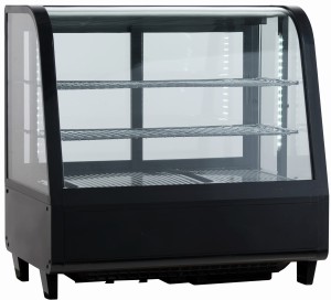 Witryna chłodnicza cukiernicza | nablatowa | LED | 100 l | RTW101BE (RTW100) | Resto Quality