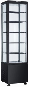 Witryna chłodnicza | cukiernicza | LED | RT280-Black | 270 l (RTC287BE) | Resto Quality