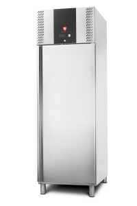 Szafa mroźnicza RQSGLM 700 R  | GN 2/1 | stal nierdzewna | drzwi prawe  | 700 l | 653x842x2040 mm | Resto Quality