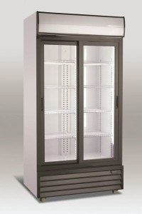Szafa chłodnicza przeszklona RQ801SL | 800l | drzwi przesuwne (SD801SL) | Resto Quality