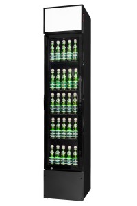 Szafa chłodnicza przeszklona RQ216-BLACK | 160 l | 390x475x1880 mm | | Resto Quality