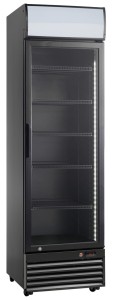Szafa chłodnicza przeszklona RQ416-BLACK | 338l | czarna (SD416) | Resto Quality