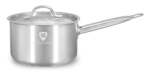 Rondel ze stali nierdzewnej z podziałką 3,8 l | 200x120 mm | z pokrywką RQ22013 | Resto Quality
