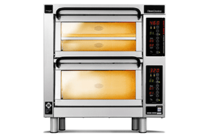 Piec do pizzy 2-komorowy sterowany elektronicznie
