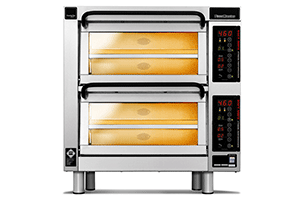 Piec do pizzy 2-komorowy sterowany elektronicznie