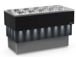 Statyczny dystrybutor do lodów CARRARA 10 dark
