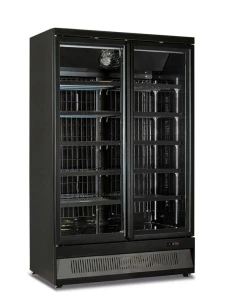 Szafo - regał mroźniczy CORRA MR 126 BT2 BLK -18/-22°C