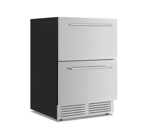 Wolnostojąca witryna na wino DW 82 INOX