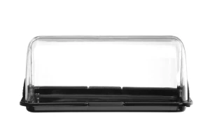 Witrynka Roll top, HENDI, czarny, 465x315x(H)195mm, Prostokątny