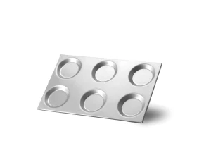Pan GN 1/1 with moulds, aluminium, HENDI, 530x325x(H)mm