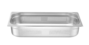 Pojemnik GN 1/1 perforowany, HENDI, Kitchen Line, GN 1/1, 14L, (H)100mm