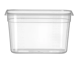 Pojemnik GN 1/3 z polipropylenu, HENDI, Profi Line, GN 1/3, 6,5L, transparentny, 325x176x(H)200mm