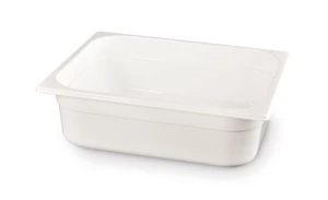 Pojemnik GN 1/2 z białego poliwęglanu, HENDI, GN 1/2, 6,5L, biały, 325x265x(H)100mm
