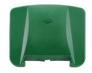 Pokrywa do kosza na śmieci, HENDI, zielony, 505x415mm