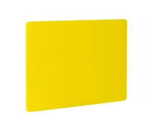 Deska do krojenia HACCP GN 1/2, HENDI, żółty, 325x265mm, Prostokątny