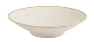 Talerz głęboki, Fine Dine, Sand, kremowy, 6 szt