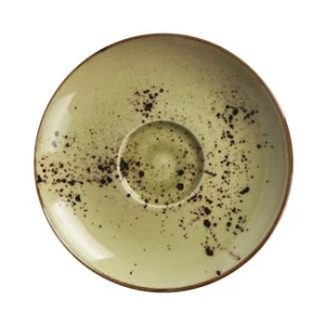 Spodek do espresso Olive, Fine Dine, zielony, 6 szt