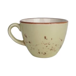 Filiżanka do cappuccino Olive 350 ml, Fine Dine, 0,285L, zielony, 6 szt