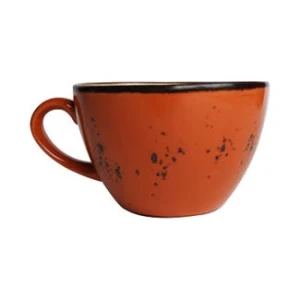 Filiżanka do cappuccino Dahlia 285 ml, Fine Dine, pomarańczowy, 6 szt