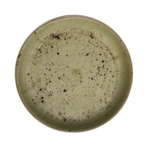 Miska płytka Olive, Fine Dine, zielony, 4 szt