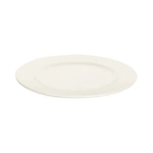 Talerz płytki Crema, Fine Dine, kremowy