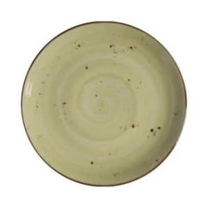 Talerz płytki Olive, Fine Dine, zielony