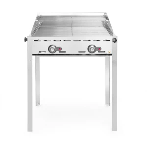 Grill Green Fire 2-palnikowy, HENDI, Profi Line, 2 ruszty ze stali nierdzewnej GN 1/1, 11,6kW, 740x612x(H)825mm