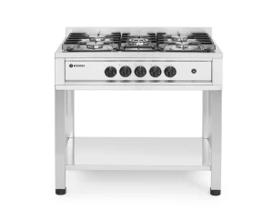 Gazowa kuchenka - 5 palników, otwarta rama, HENDI, Kitchen Line, 14,3kW, 900x640x(H)910mm