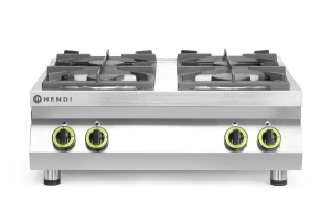 Kuchenka gazowa 4-palnikowa Kitchen Line - blat, HENDI, Kitchen Line, 19kW, 800x700x(H)310mm