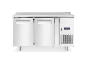Stół mroźniczy 2-drzwiowy z agregatem bocznym, Arktic, Profi Line, Z tylnym rantem, 215L, 230V/600W, 700x1360x(H)839mm