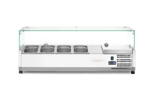 Nadstawa chłodnicza GN 1/3, Arktic, 4x GN 1/3, GN 1/3, 24L, 230V/180W, 400x1208x(H)456mm