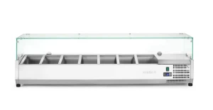 Nadstawa chłodnicza GN 1/3, Arktic, 7x GN 1/3, GN 1/3, 42L, 230V/180W, 420x1605x(H)460mm