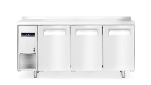 Stół mroźniczy 3-drzwiowy z agregatem bocznym, Arktic, Kitchen Line, 291L, 230V/550W, 600x1800x(H)840mm